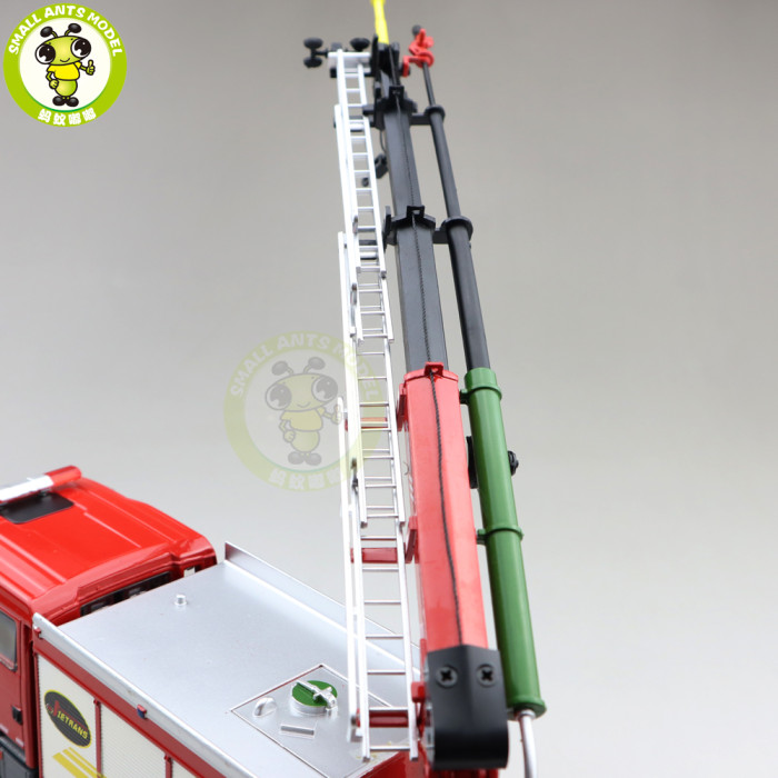 1/43 JIEDA MAN EMERGENCY Fire Rescue Major Fire Truck Diecast Model Toys Car Truck Gifts