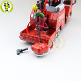 1/43 JIEDA ISUZU Fully Automatic Boost Pumper Fire Truck Diecast Model Toys Car Truck Gifts