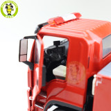 1/43 JIEDA ISUZU Fully Automatic Boost Pumper Fire Truck Diecast Model Toys Car Truck Gifts