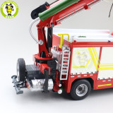 1/43 JIEDA MAN EMERGENCY Fire Rescue Major Fire Truck Diecast Model Toys Car Truck Gifts