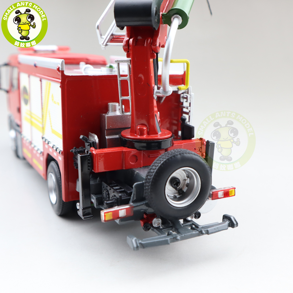 1/43 JIEDA MAN EMERGENCY Fire Rescue Major Fire Truck Diecast