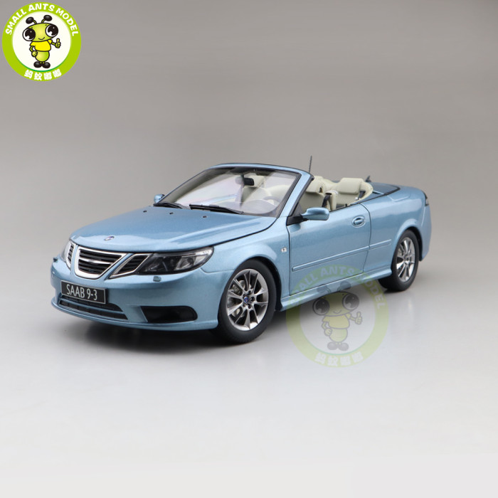 1/18 SAAB 93 9-3 Convertible Roadster Racing Car Diecast Model car Toys Boys Girls Gifts