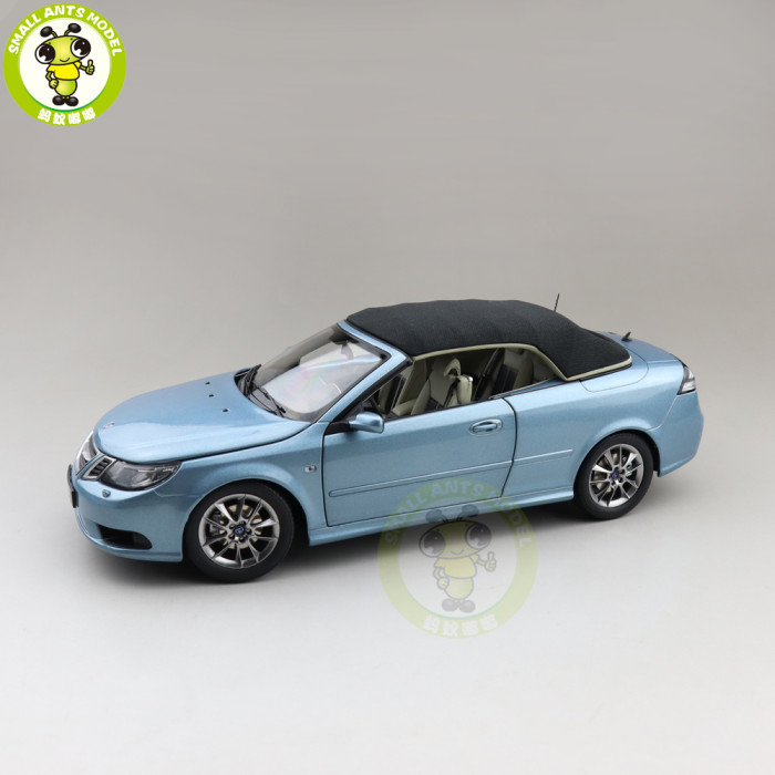 1/18 SAAB 93 9-3 Convertible Roadster Racing Car Diecast Model car Toys Boys Girls Gifts