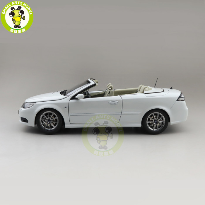 1/18 SAAB 93 9-3 Convertible Roadster Racing Car Diecast Model car Toys Boys Girls Gifts
