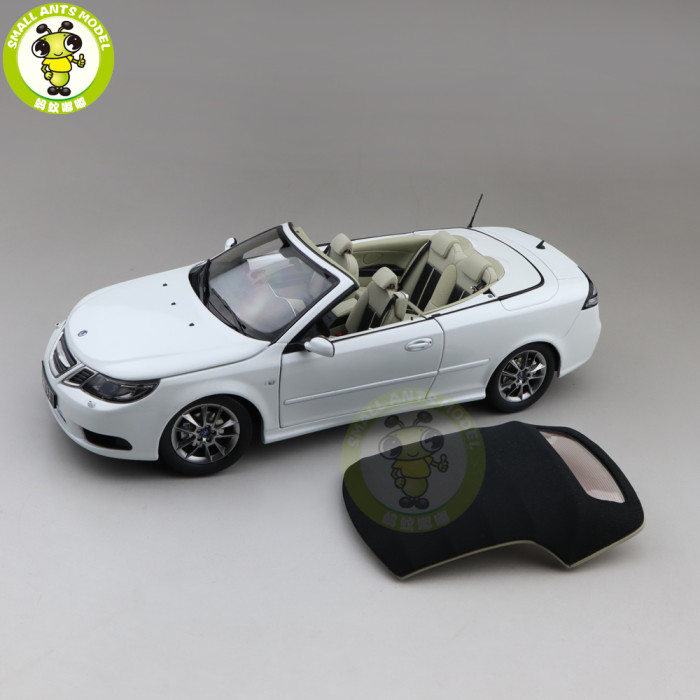 1/18 SAAB 93 9-3 Convertible Roadster Racing Car Diecast Model car Toys Boys Girls Gifts