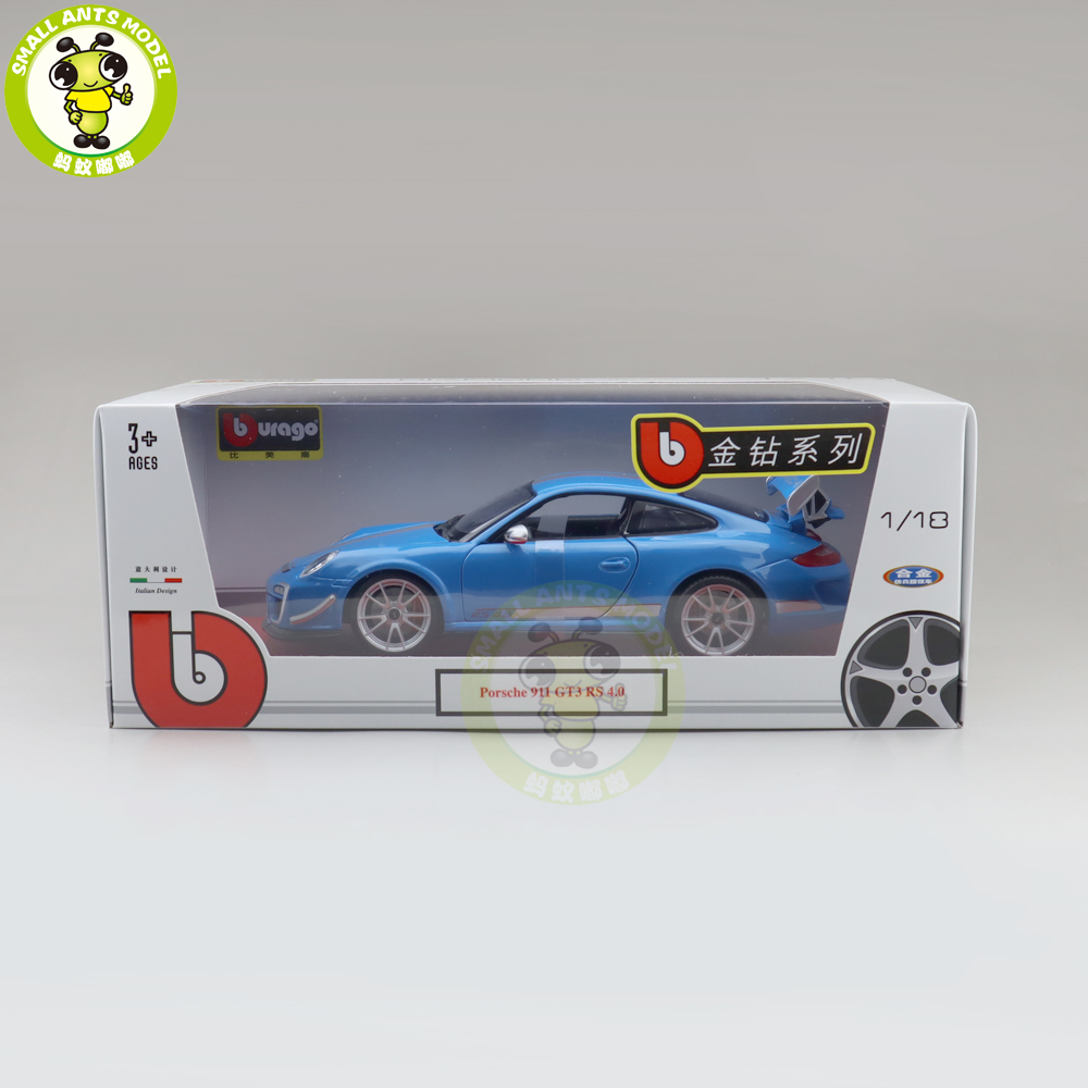 1/18 Porsche 911 GT3 RS 4.0 Bburago 11036 Diecast Model Racing Car