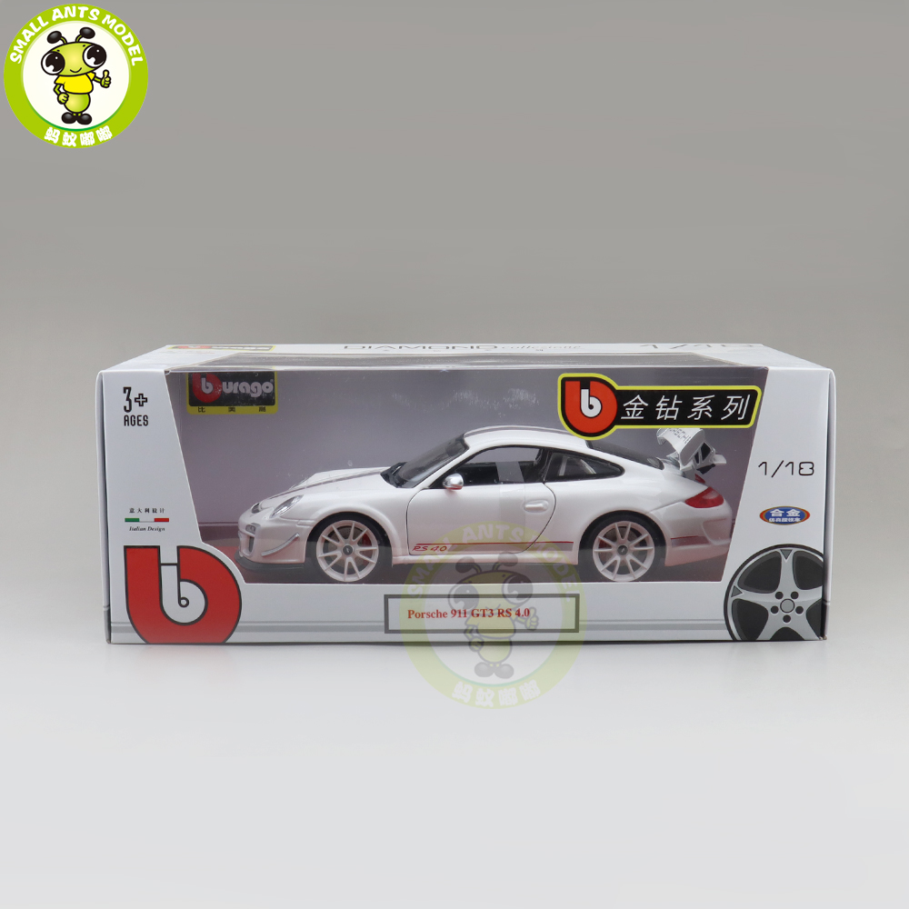 1/18 Porsche 911 GT3 RS 4.0 Bburago 11036 Diecast Model Racing Car