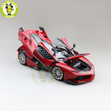 1/18 Ferrari FXX K FXXK Supercar Bburago 16907 Diecast Model Racing Car Toys Boys Girls Gifts