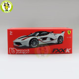 1/18 Ferrari FXX K FXXK Supercar Bburago 16907 Diecast Model Racing Car Toys Boys Girls Gifts