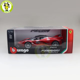 1/18 Ferrari FXX K FXXK Supercar Bburago 16010 Diecast Model Racing Car Toys Boys Girls Gifts