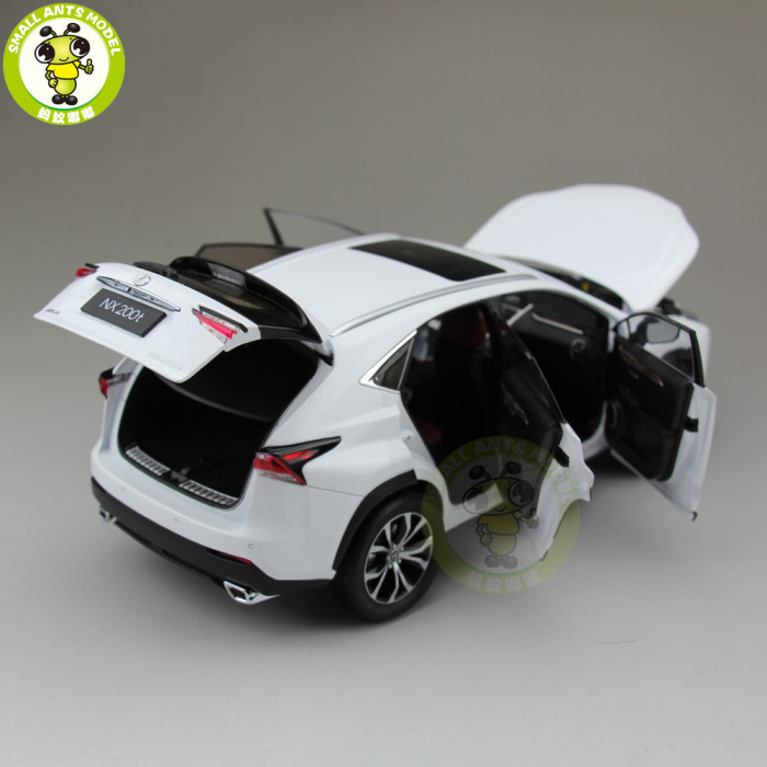 1/18 Toyota Lexus NX 200T NX200T Diecast Model Car Toys Suv Kids Girl Boy Gifts hobby collection White