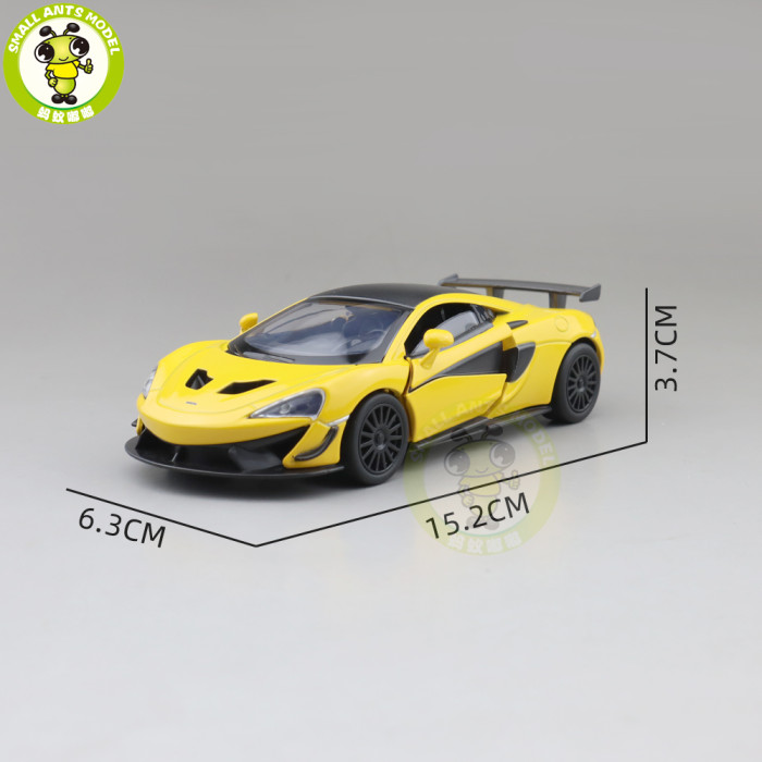 1/32 MCLAREN 570S GT4 Supercar Jackiekim Diecast Model Car Toys Kids Gifts