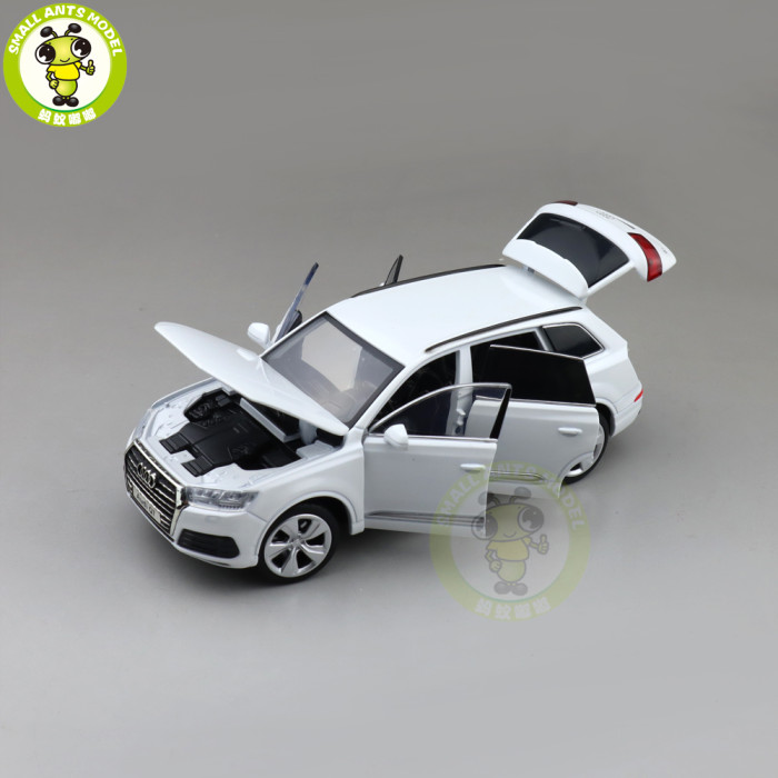 1/32 AUDI Q7 Light Sound JKM Diecast Model Toys Cars Kids Gifts