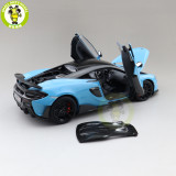 1/18 LCD Mclaren 600LT 600 LT super Racing car Diecast Model Cars Boys Girls Gifts