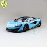 1/18 LCD Mclaren 600LT 600 LT super Racing car Diecast Model Cars Boys Girls Gifts