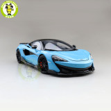 1/18 LCD Mclaren 600LT 600 LT super Racing car Diecast Model Cars Boys Girls Gifts