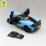 1/18 LCD Mclaren 600LT 600 LT super Racing car Diecast Model Cars Boys Girls Gifts