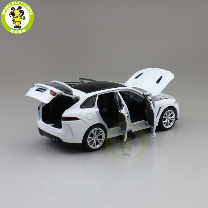 1/32 Jackiekim Jaguar F PACE Diecast Metal Model Car Toys for Kids Boys Gifts