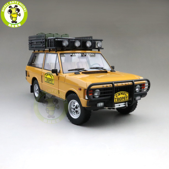 1/18 Almost Real Land Rover Range Rover CAMEL TROPHY PAPUA NEW GUINEA 1982 Diecast Model Car Suv Gifts