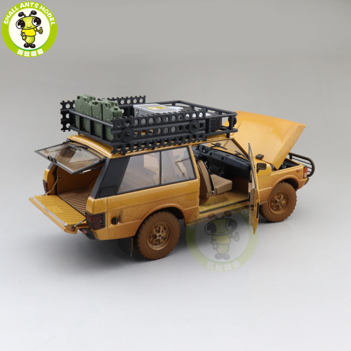 1/18 Almost Real Land Rover Range Rover CAMEL TROPHY PAPUA NEW GUINEA 1982 Diecast Model Car Suv Gifts