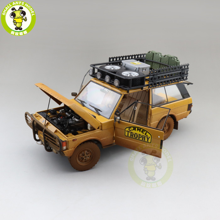 1/18 Almost Real Land Rover Range Rover CAMEL TROPHY PAPUA NEW GUINEA 1982 Diecast Model Car Suv Gifts