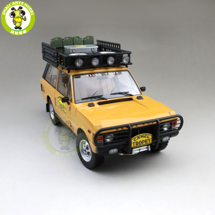 1/18 Almost Real Land Rover Range Rover CAMEL TROPHY PAPUA NEW GUINEA 1982 Diecast Model Car Suv Gifts
