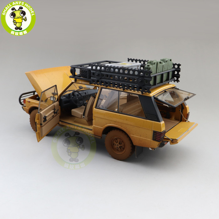 1/18 Almost Real Land Rover Range Rover CAMEL TROPHY PAPUA NEW GUINEA 1982 Diecast Model Car Suv Gifts