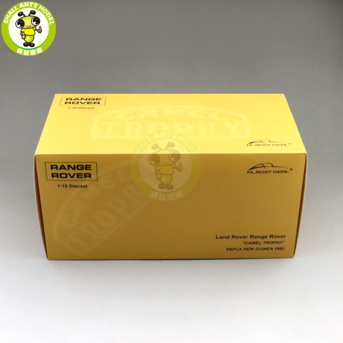 1/18 Almost Real Land Rover Range Rover CAMEL TROPHY PAPUA NEW GUINEA 1982 Diecast Model Car Suv Gifts