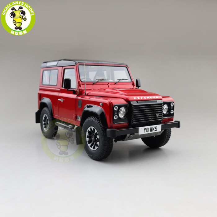 1/18 Almost REAL Land Rover Defender 90 Works V8 70th 2017 Diecast Model Car Toys Boys Girls Gifts