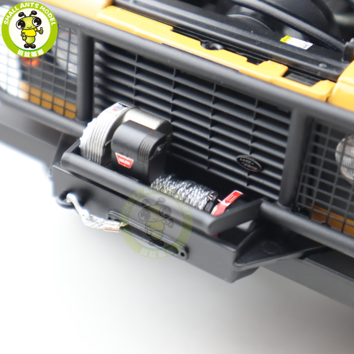1/18 Almost REAL Land Rover Range Rover 110 CAMEL TROPHY Support Unit Borneo 1985 Diecast Model Car Toys Boys Girls Gifts