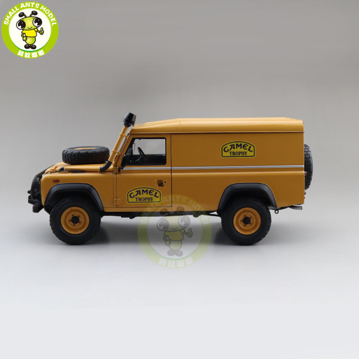 1/18 Almost REAL Land Rover Range Rover 110 CAMEL TROPHY Support Unit Borneo 1985 Diecast Model Car Toys Boys Girls Gifts