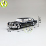 1/64 Mecedes Benz 600 Pullman Limousine GCD KengFai Diecast Metal Model Car Toys Boys Girls Gifts