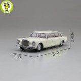 1/64 Mecedes Benz 600 Pullman Limousine GCD KengFai Diecast Metal Model Car Toys Boys Girls Gifts