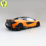 1/18 LCD Mclaren 600LT 600 LT super Racing car Diecast Model Cars Boys Girls Gifts