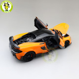 1/18 LCD Mclaren 600LT 600 LT super Racing car Diecast Model Cars Boys Girls Gifts
