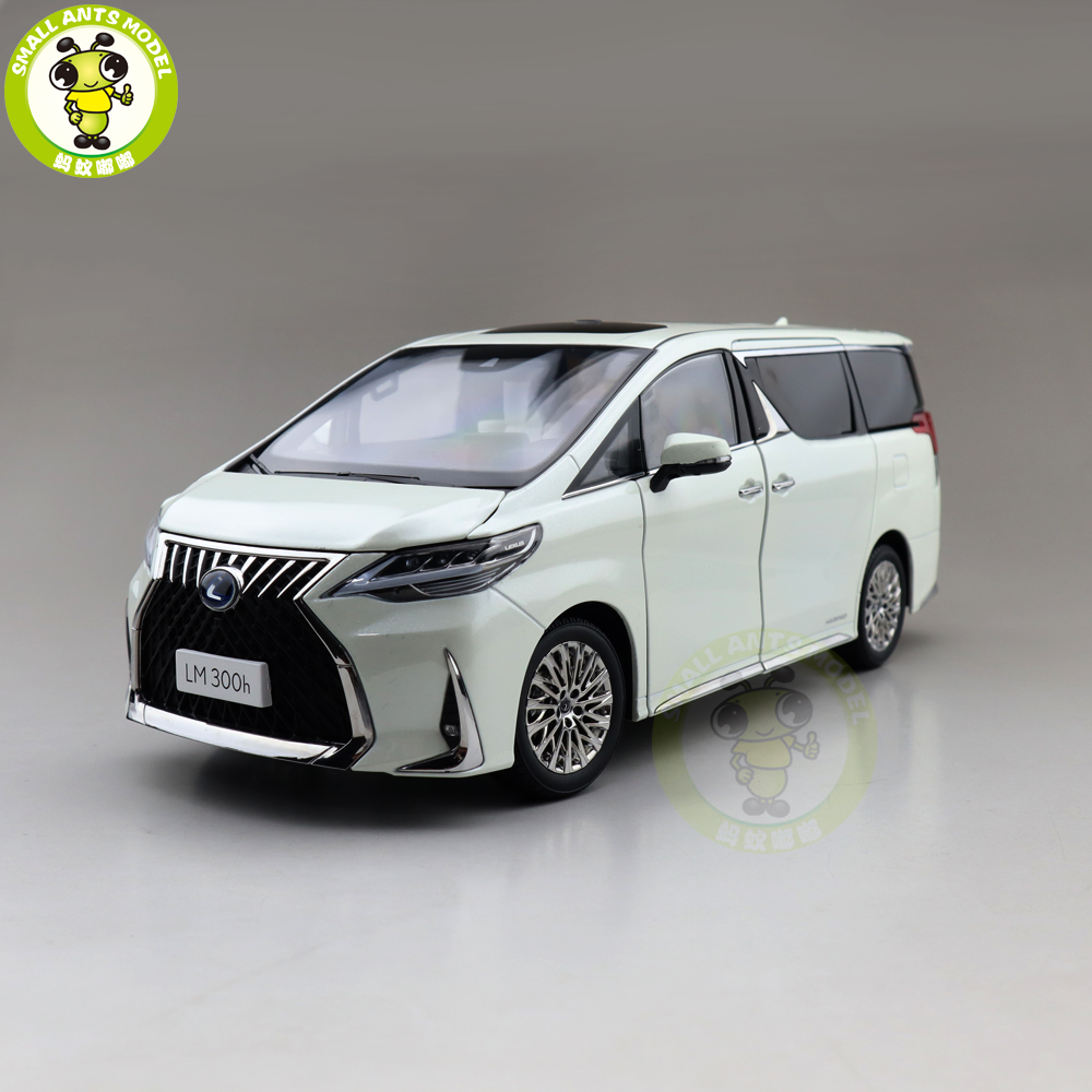自動車 1/18 scale LEXUS LM 300h 1/18 Lexus LM LM300h Minivan (White) LHD Diecast Car Model
