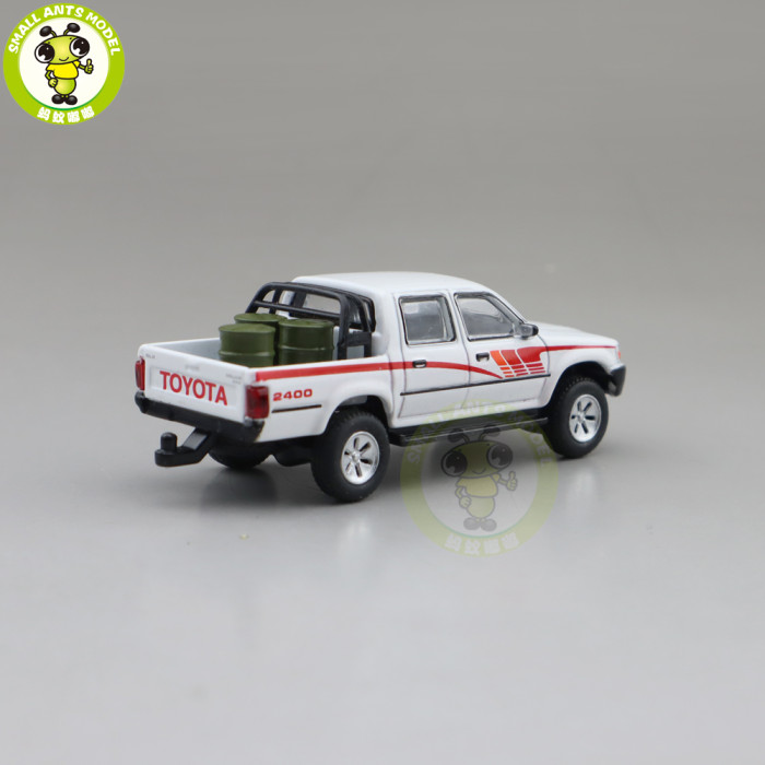 1/64 JKM Toyota Hilux Pickup Trucks Diecast Model Car Toys Boys Girls Gifts