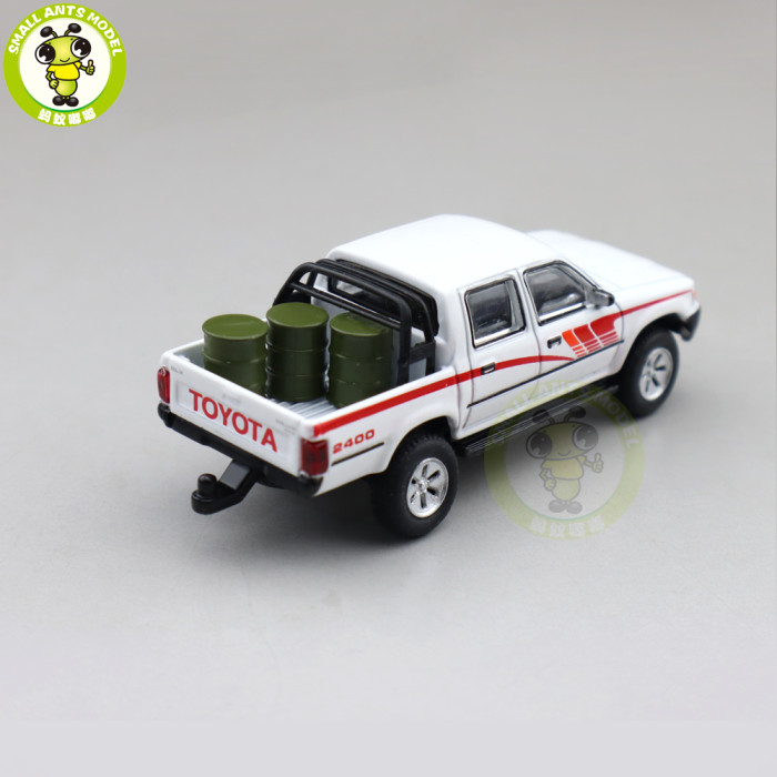 1/64 JKM Toyota Hilux Pickup Trucks Diecast Model Car Toys Boys Girls Gifts