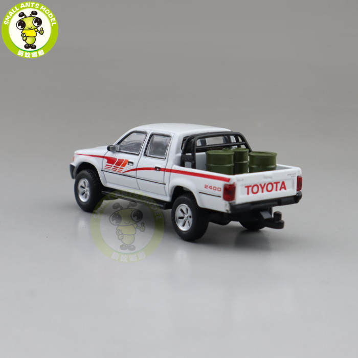 1/64 JKM Toyota Hilux Pickup Trucks Diecast Model Car Toys Boys Girls Gifts