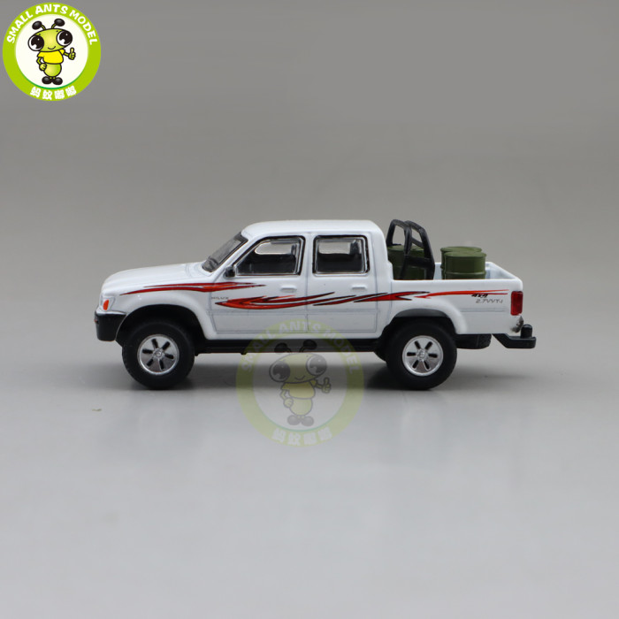 1/64 JKM Toyota Hilux Pickup Trucks Diecast Model Car Toys Boys Girls Gifts