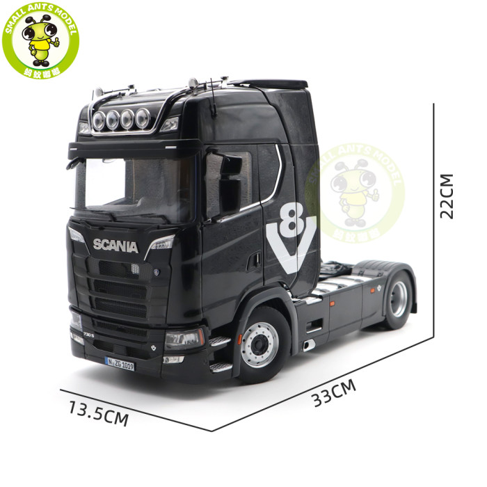 1/18 NZG SCANIA V8 730 S Truck Trailer Diecast Model Car Truck Toys Gifts