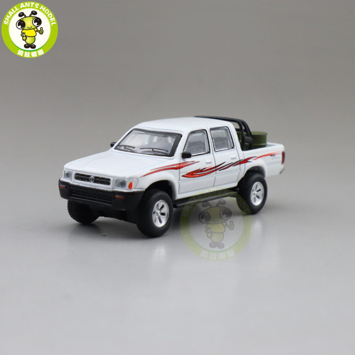 1/64 JKM Toyota Hilux Pickup Trucks Diecast Model Car Toys Boys Girls Gifts