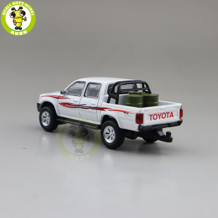 1/64 JKM Toyota Hilux Pickup Trucks Diecast Model Car Toys Boys Girls Gifts
