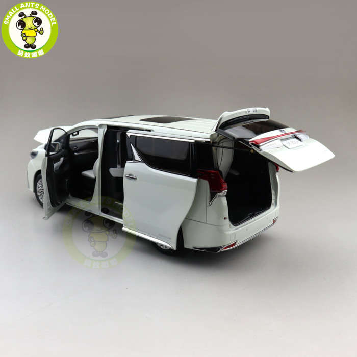 1/18 KENGFAI Lexus LM300h LM 300 H Diecast Model Car TOYS Boys Girls Gifts