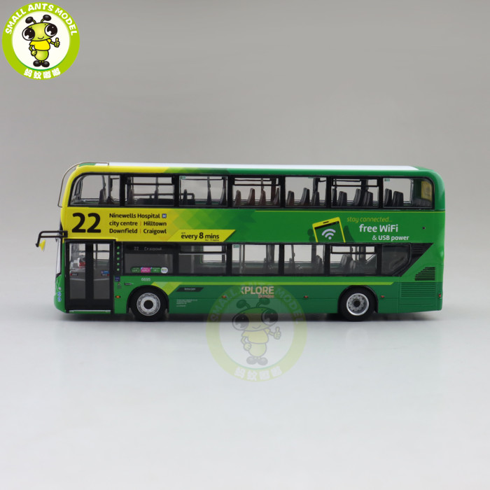 1/76 CMNL UKBUS 6521 ADL Enviro400 MMC Xplore Dundee Diecast model Car Bus