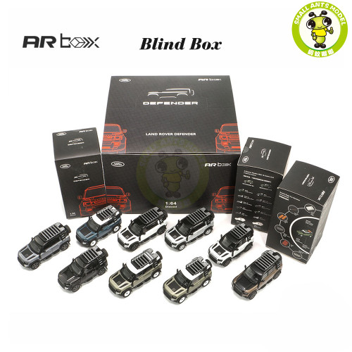 1/64 Blind Box Defender 110 And 90 2020 Almost Real Diecast Metal SUV CAR MODEL Toys Boys Girls Gifts