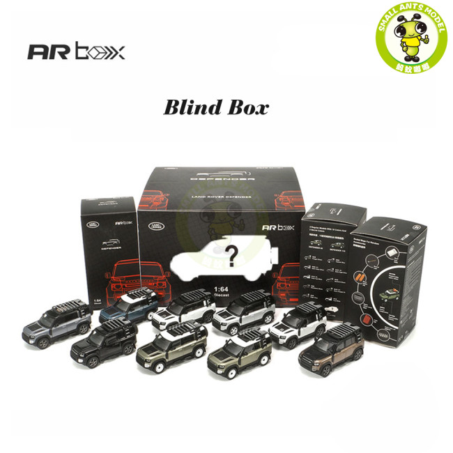 1/64 Blind Box Defender 110 And 90 2020 Almost Real Diecast Metal SUV CAR MODEL Toys Boys Girls Gifts