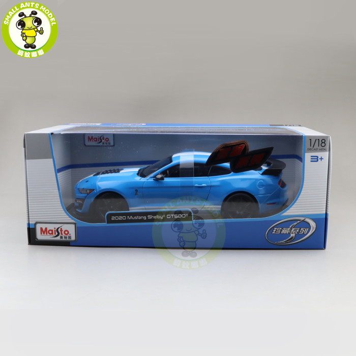 1/18 2020 Ford Mustang Shelby GT500 Maisto 31388 Diecast Model Car Toys Boys Girls Gifts