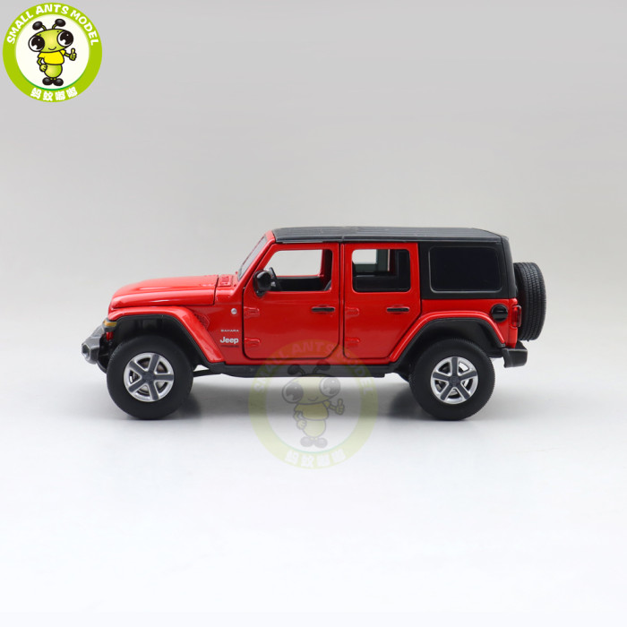 1/32 Jeep Wrangler 4 Doors JKM Jackiekim Diecast Model Car Toys Kids Gifts