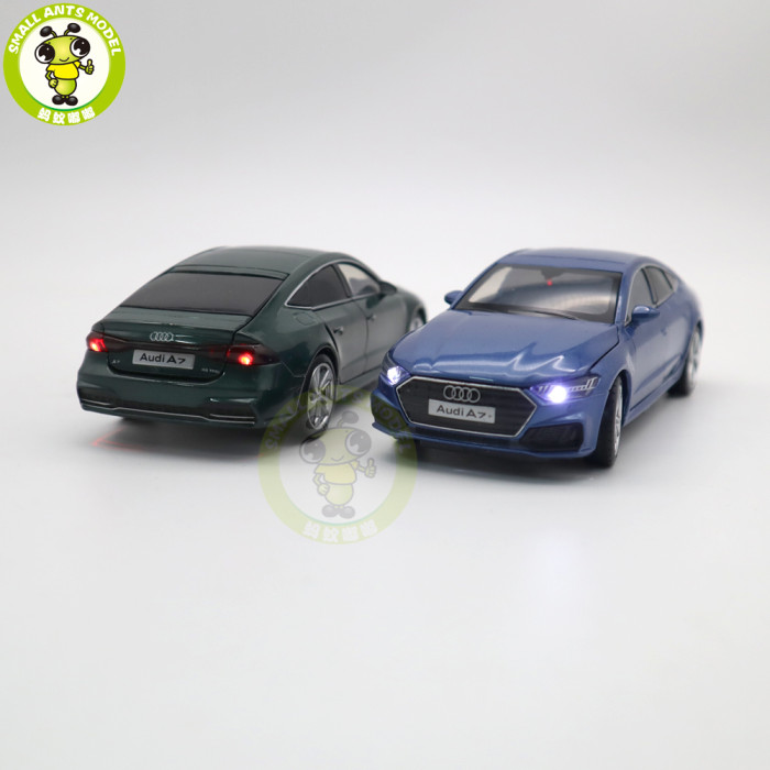 1/32 Jackiekim AUDI A7 Light Sound JKM Diecast Model Toys Cars Kids Gifts